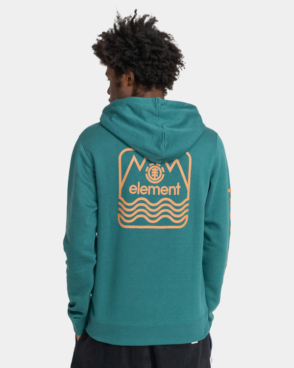 6 Peaks - Sudadera con Capucha para Hombre Verde F1HOC6ELF2 Element