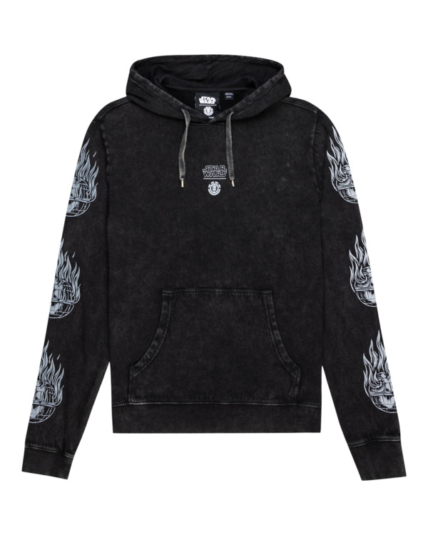 0 STAR WARS&trade; x Element Deathstar - Sudadera con Capucha Negro F1HOD6ELF2 Element