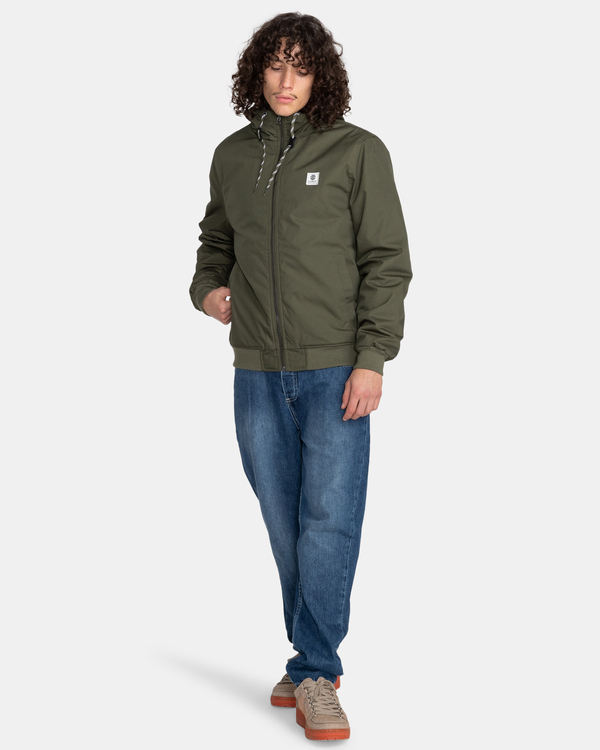 6 Wolfeboro Dulcey - Insulated Waterproof Jacket for Men Green F1JKE3ELF2 Element