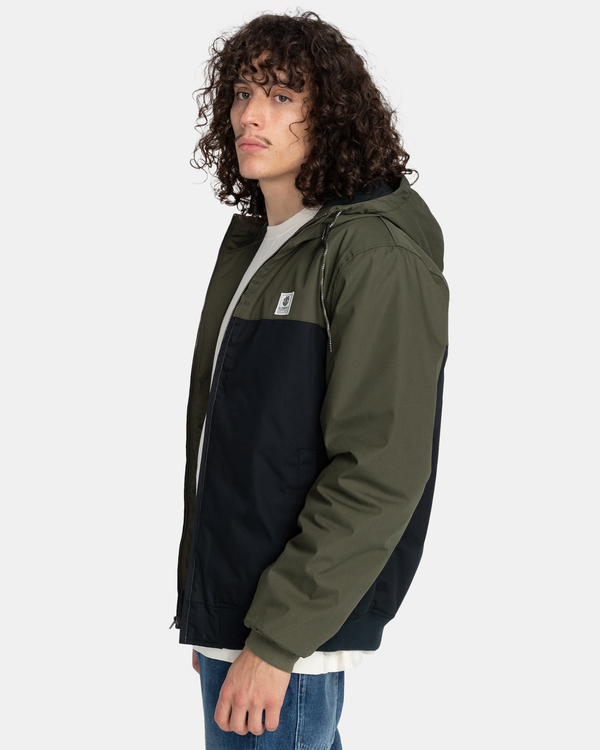 3 Wolfeboro Dulcey 2Tones - Insulated Waterproof Colourblock Jacket for Men Black F1JKE4ELF2 Element