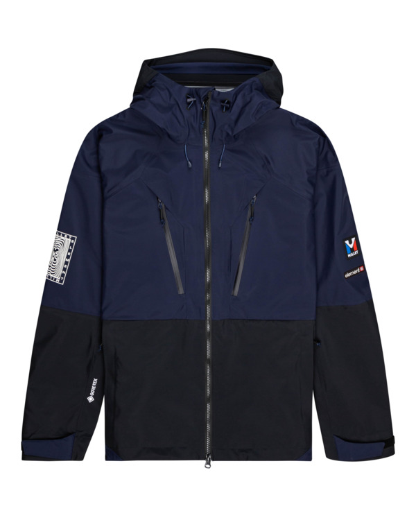 0 Millet x Element Rainshell GORE-TEX&reg; - Wasserdichte Jacke Blau F1JKH3ELF2 Element