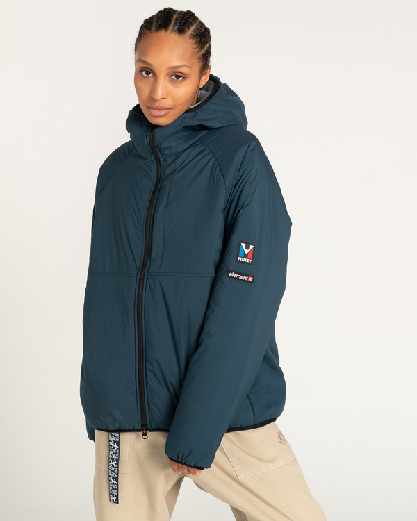 9 Millet x Element Edge - Isolierte Jacke Blau F1JKH5ELF2 Element