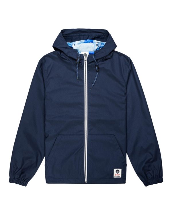 0 Element x Bob Ross Atelier Alder - Veste imperm&eacute;able Gris F1JKH9ELF2 Element