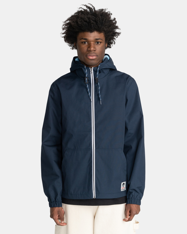 2 Element x Bob Ross Atelier Alder - Veste imperm&eacute;able Gris F1JKH9ELF2 Element