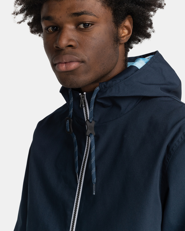 4 Element x Bob Ross Atelier Alder - Veste imperm&eacute;able Gris F1JKH9ELF2 Element