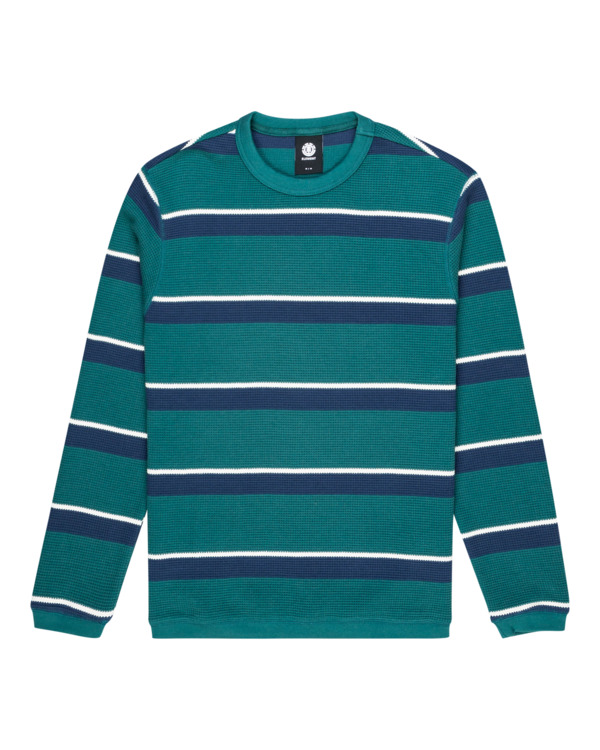 0 Illwaco - Long Sleeve Waffle Knit T-Shirt for Men Multi F1KTC1ELF2 Element