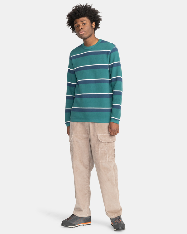 4 Illwaco - Long Sleeve Waffle Knit T-Shirt for Men Multi F1KTC1ELF2 Element
