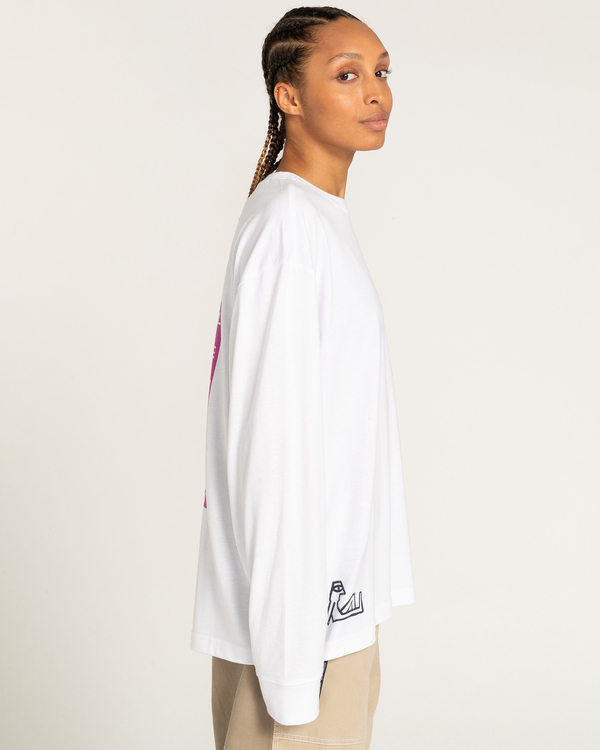 9 Millet x Element Edges - T-shirt manches longues Blanc F1LSD3ELF2 Element