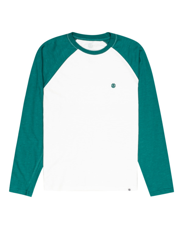 0 Blunt - Organic Long Sleeve T-Shirt for Men Green F1LSD4ELF2 Element