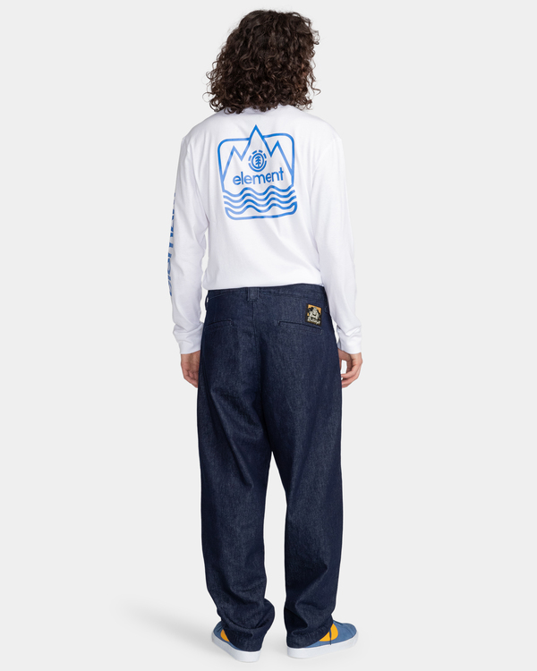 6 Element x Burley's 2.0 Raw - Organic Baggy Chinos for Men  F1PNB3ELF2 Element