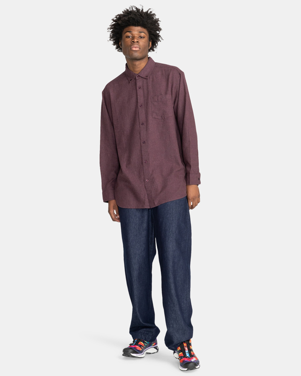 5 Berkeley Heather - Langärmliges Flanellhemd für Männer  F1SHD4ELF2 Element