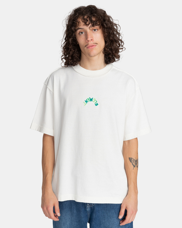2 Skateboarding Mi Amor - Organic T-Shirt White F1SSI9ELF2 Element
