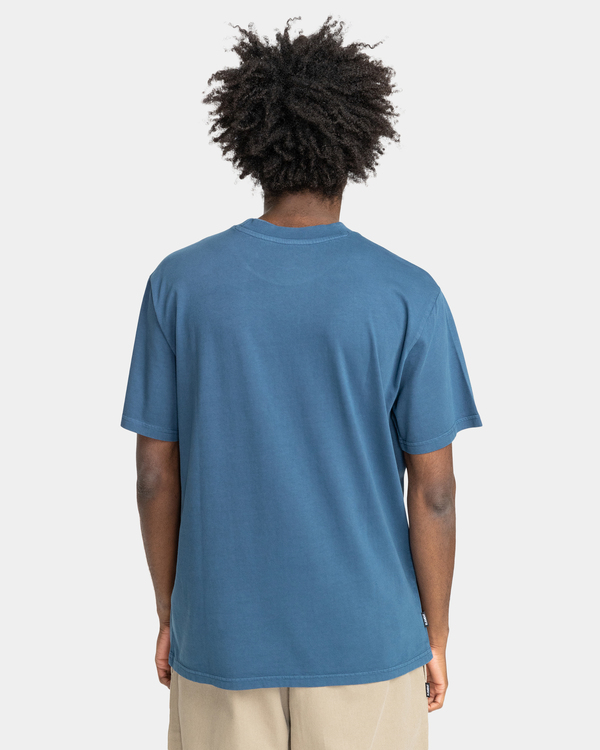 5 Script Chest - T-Shirt for Men Blue F1SSK3ELF2 Element