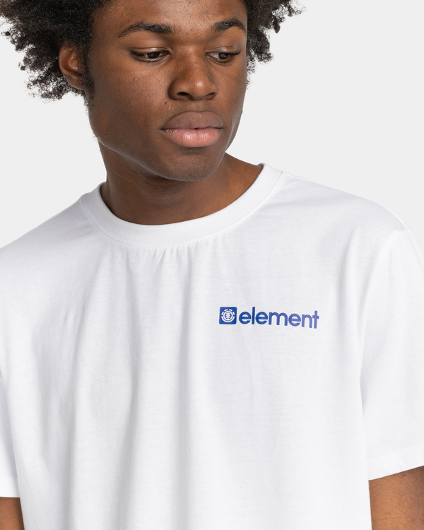3 Joint 2.0 - Organic T-Shirt for Men White F1SSK7ELF2 Element