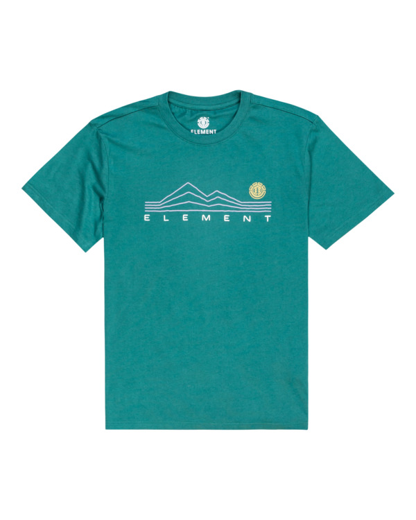 0 Ridgeline - Organic T-Shirt for Men Green F1SSK8ELF2 Element