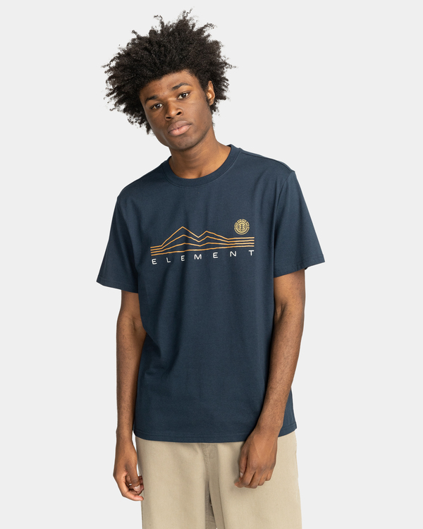 2 Ridgeline - Organic T-Shirt for Men Grey F1SSK8ELF2 Element