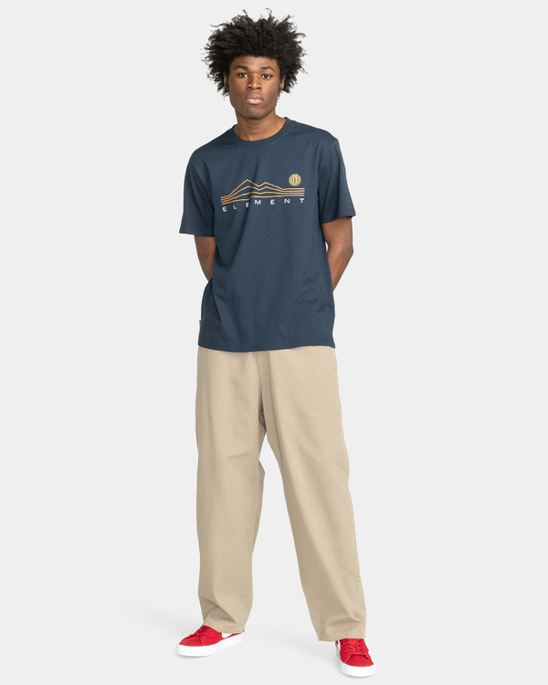 4 Ridgeline - Organic T-Shirt for Men Grey F1SSK8ELF2 Element