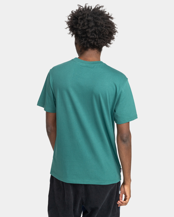 5 Ridgeline - Organic T-Shirt for Men Green F1SSK8ELF2 Element