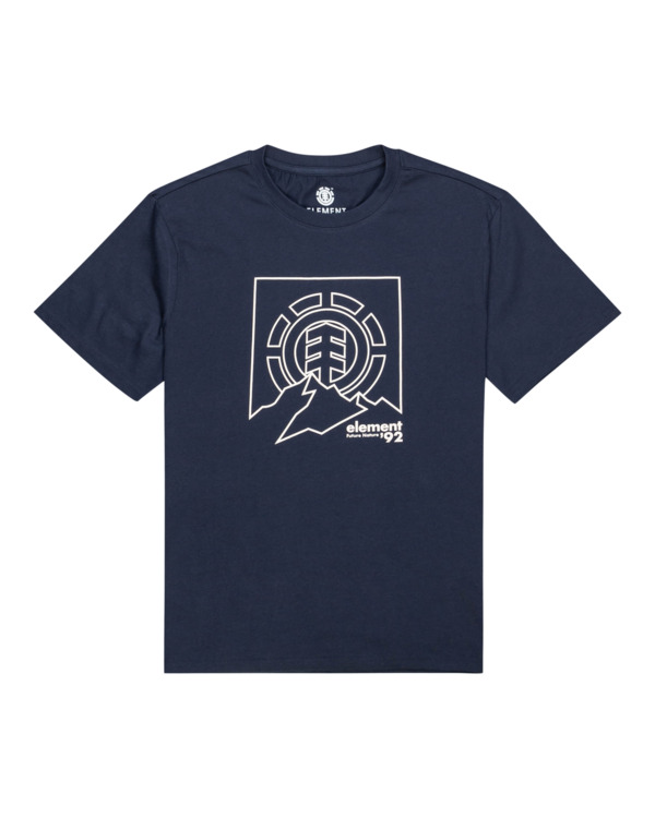 0 Ursa - Camiseta Orgánica para Hombre Gris F1SSL2ELF2 Element