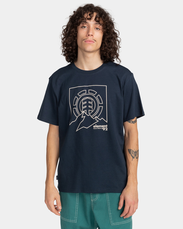 2 Ursa - Camiseta Orgánica para Hombre Gris F1SSL2ELF2 Element