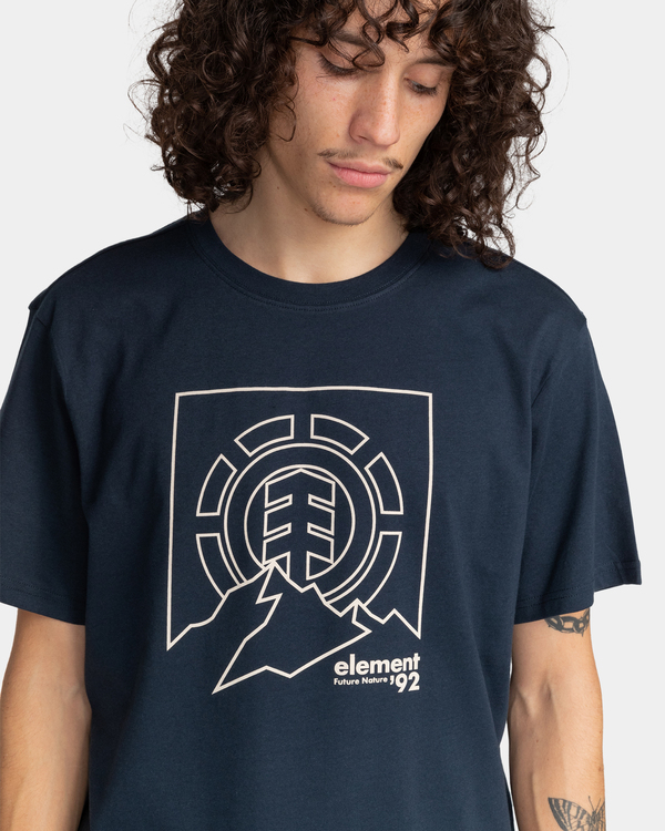 3 Ursa - Camiseta Orgánica para Hombre Gris F1SSL2ELF2 Element