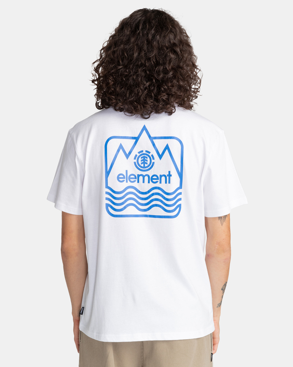 5 Peaks - Camiseta Orgánica para Hombre Blanco F1SSL3ELF2 Element