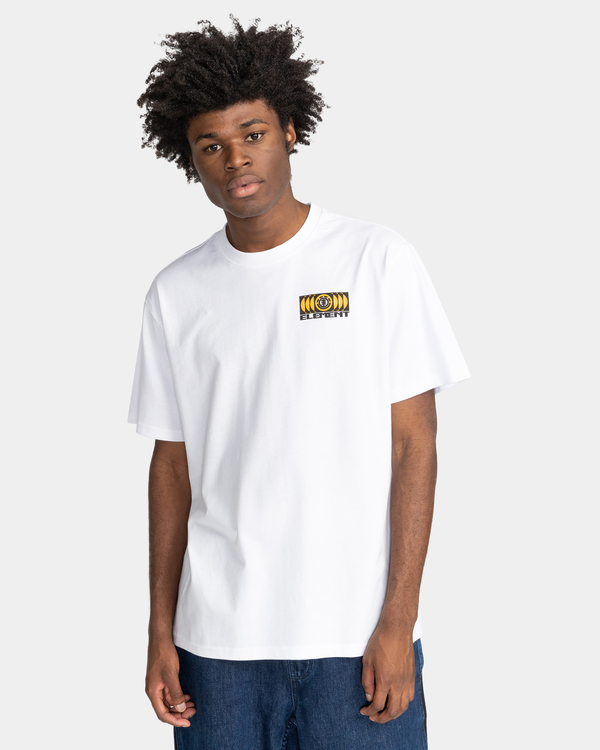 2 Mantra - Organic T-Shirt for Men White F1SSL4ELF2 Element