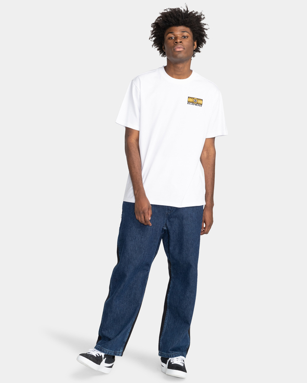4 Mantra - Organic T-Shirt for Men White F1SSL4ELF2 Element