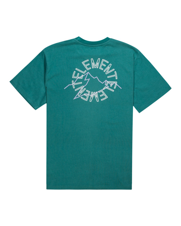 1 Glacier - Organic T-Shirt for Men Green F1SSL6ELF2 Element
