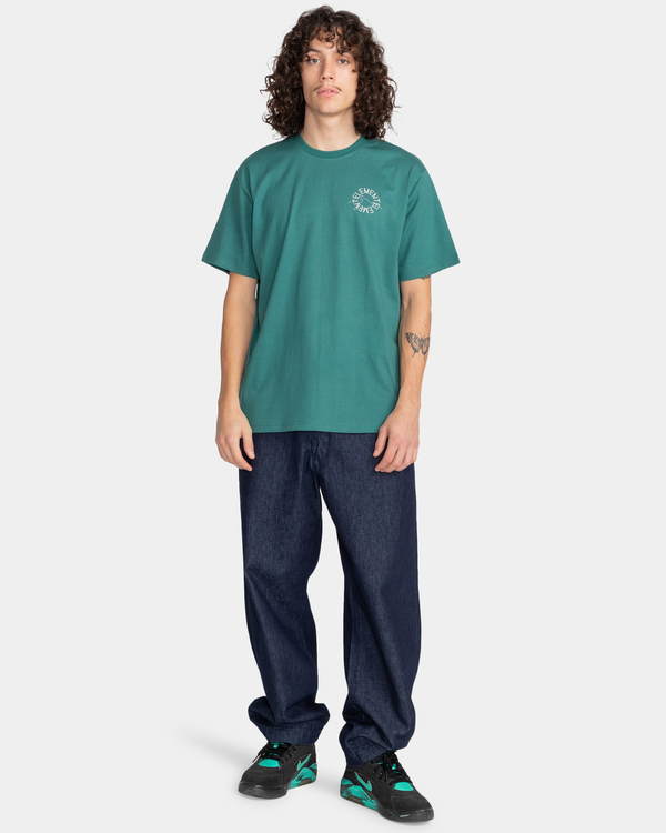 4 Glacier - Organic T-Shirt for Men Green F1SSL6ELF2 Element