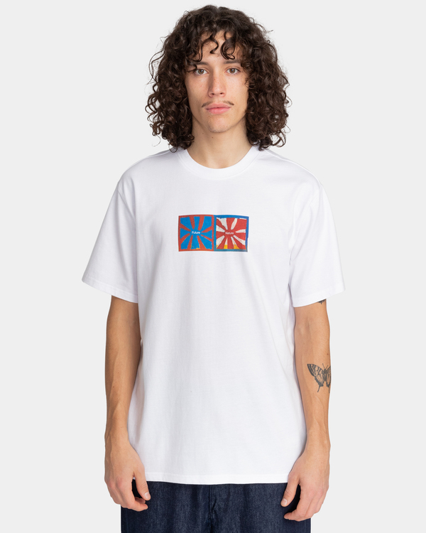 2 Stilllife - Organic T-Shirt for Men White F1SSM8ELF2 Element