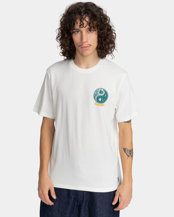 2 Element x Timber! Balance - T-shirt en matière biologique Blanc F1SSN3ELF2 Element