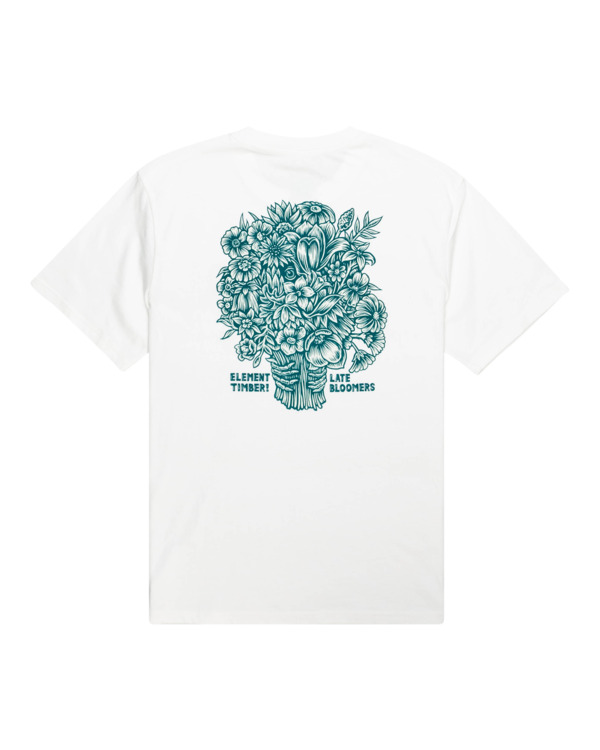 1 Element x Timber! Bouquet - Camiseta Orgánica Blanco F1SSN4ELF2 Element