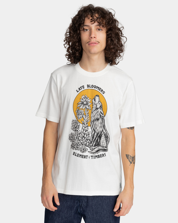 2 Element x Timber! Howl - T-shirt en matière biologique Blanc F1SSN6ELF2 Element