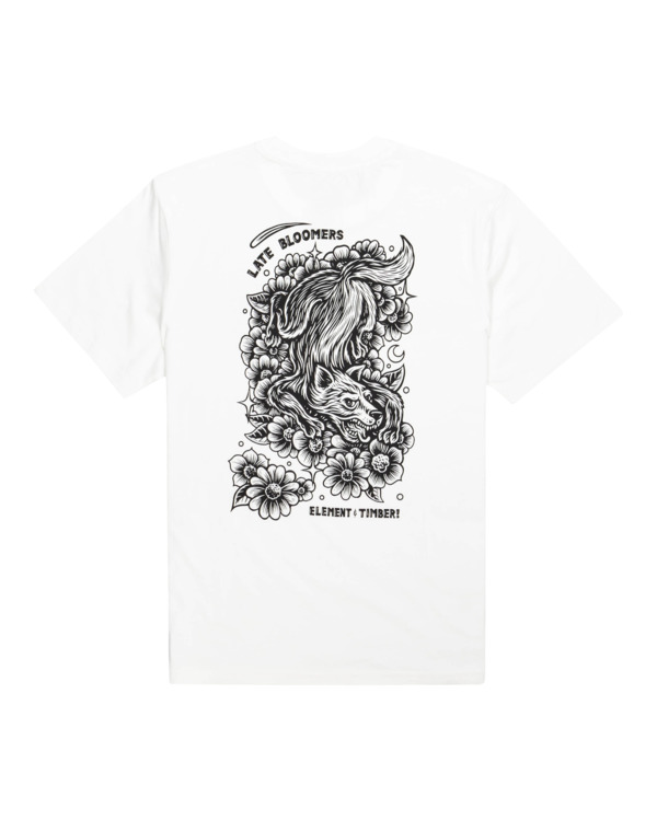 1 Element x Timber! Prowl - Bio-T-Shirt Weiss F1SSN7ELF2 Element