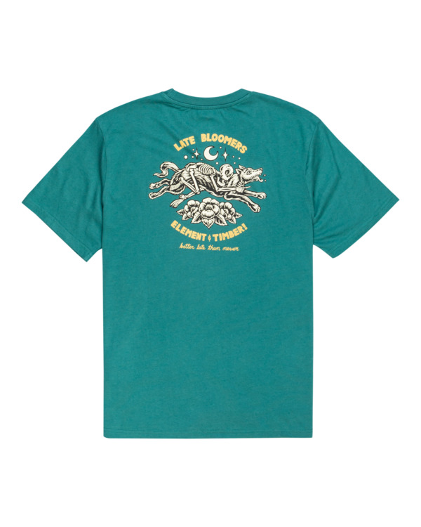 1 Element x Timber! Rider - Organic T-Shirt Green F1SSN8ELF2 Element