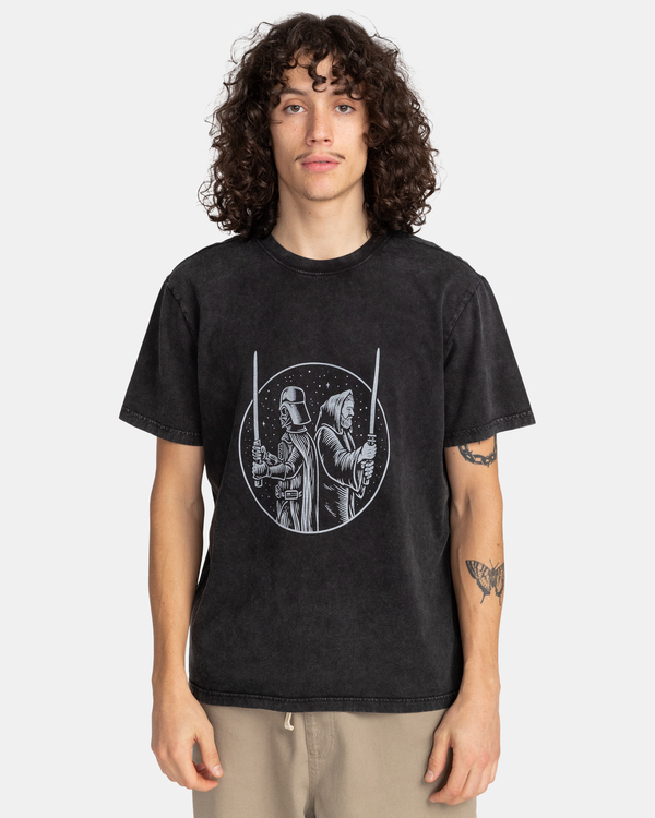 2 STAR WARS&trade; x Element Obi Vader - Organic T-Shirt Black F1SSO3ELF2 Element