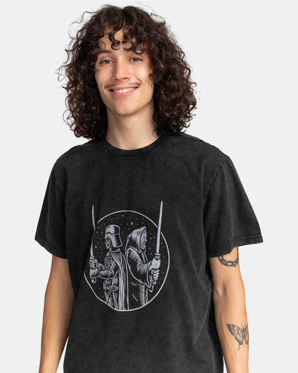3 STAR WARS&trade; x Element Obi Vader - Organic T-Shirt Black F1SSO3ELF2 Element