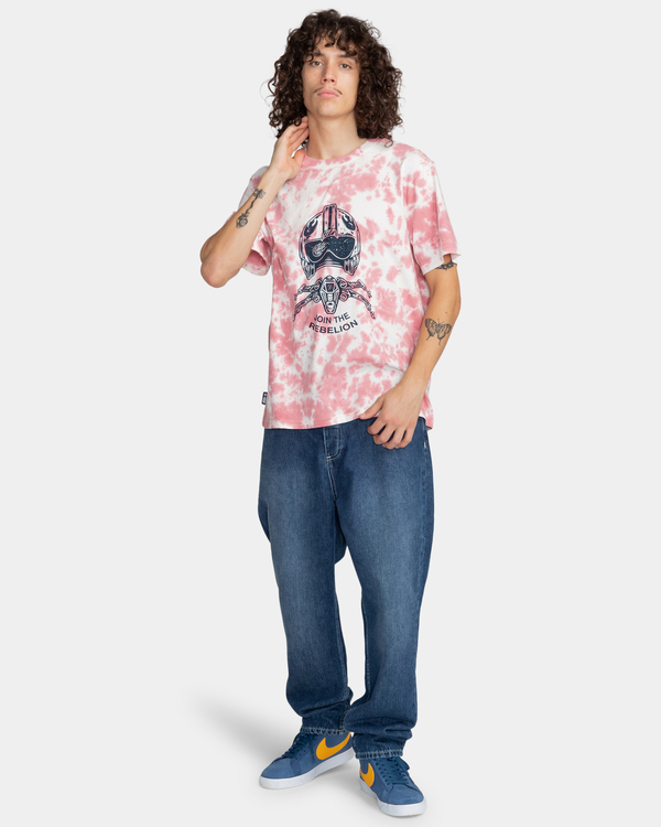 4 STAR WARS&trade; x Element Rebel - T-shirt Rose F1SSO4ELF2 Element