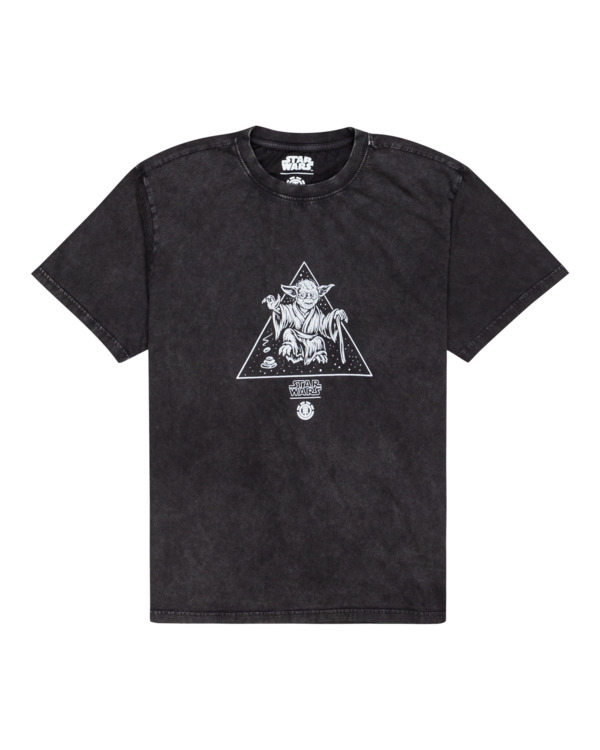 0 STAR WARS&trade; x Element Yoda - Organic T-Shirt Black F1SSO7ELF2 Element
