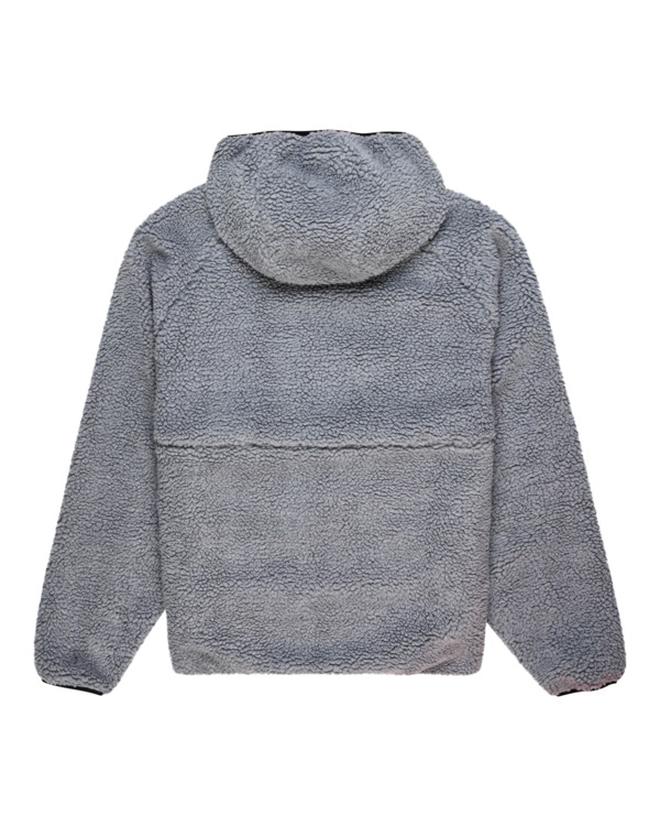 Gray sherpa hoodie hotsell