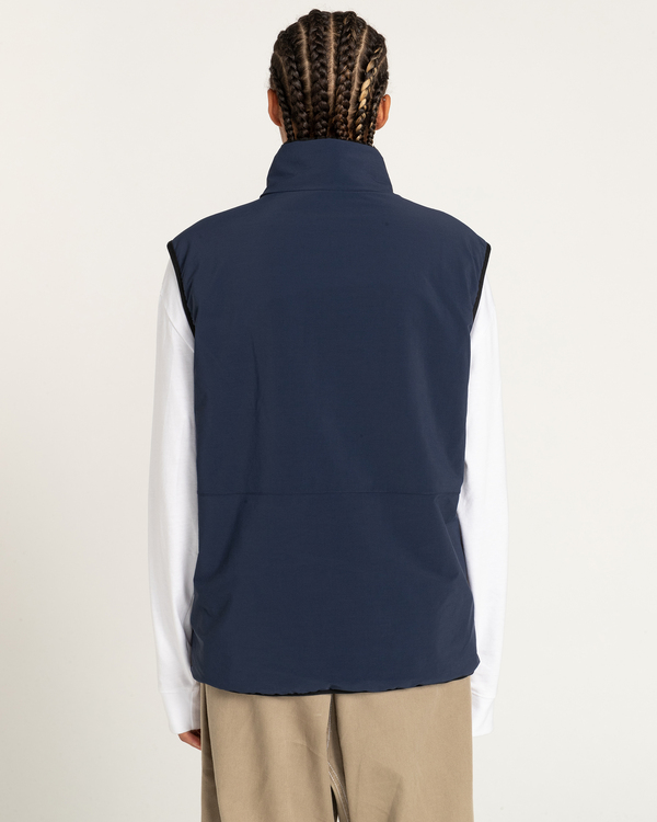 21 Millet x Element High - Wendbare Polarfleece-Weste Blau F1WAC1ELF2 Element