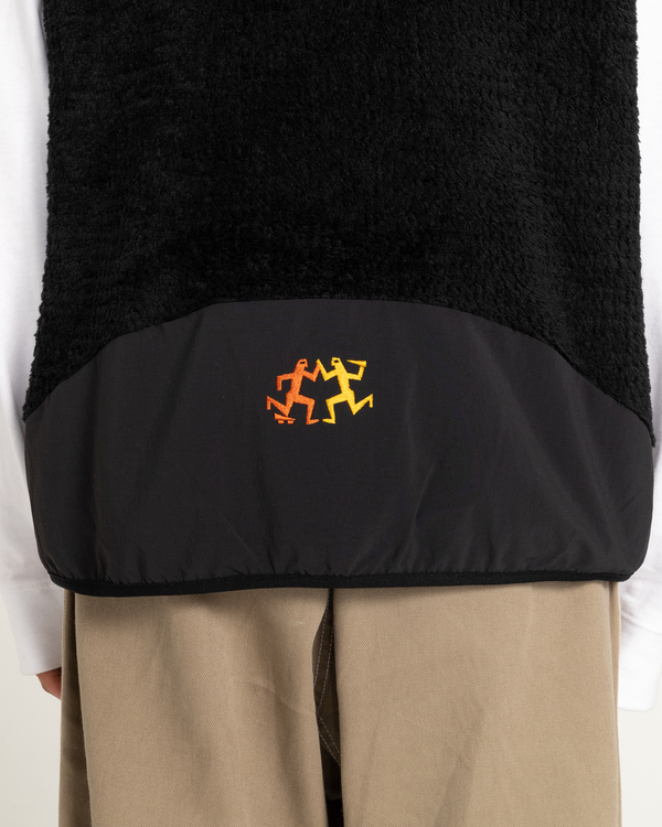 8 Millet x Element High - Wendbare Polarfleece-Weste Blau F1WAC1ELF2 Element