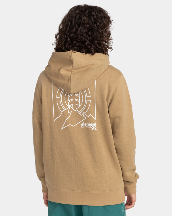 5 Ursa - Kapuzenpulli mit Reißverschluss für Männer Beige F1ZHB2ELF2 Element