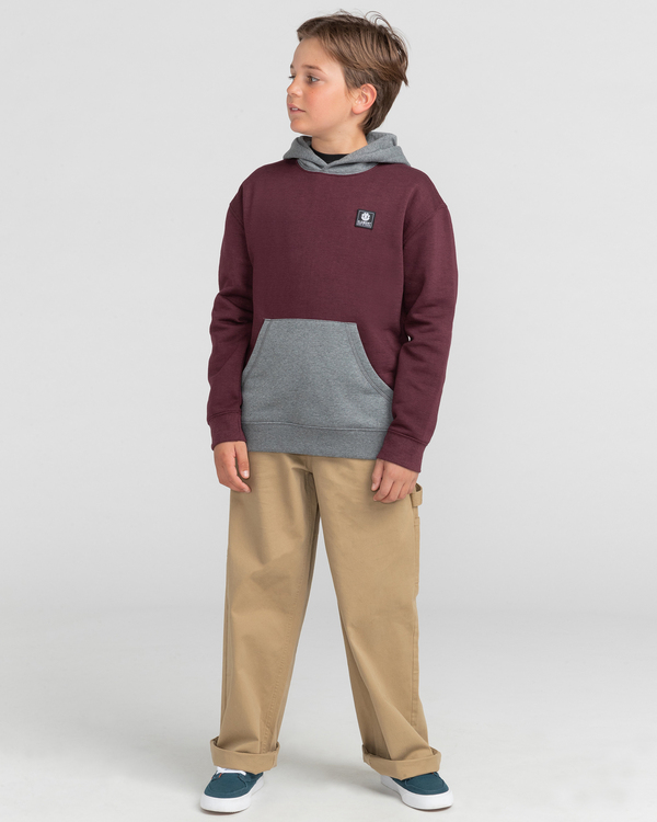 5 Leon - Sweat à capuche pour Garçon Blanc F2HOB1ELF2 Element