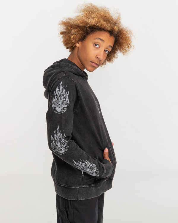 3 STAR WARS&trade; x Element Deathstar - Sudadera con Capucha para Ni&ntilde;os Negro F2HOC4ELF2 Element
