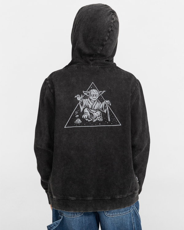 6 STAR WARS&trade; x Element Yoda - Sudadera con Capucha para Ni&ntilde;os Negro F2HOC5ELF2 Element