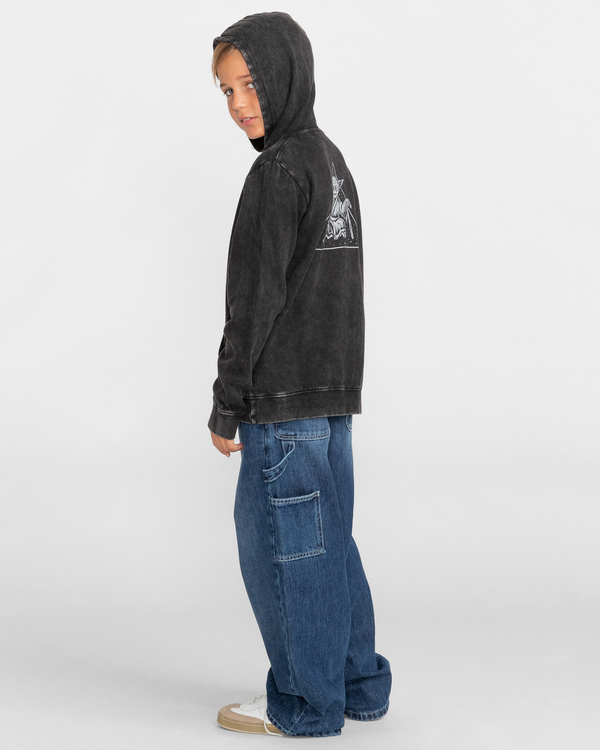 5 STAR WARS&trade; x Element Yoda - Sudadera con Capucha para Ni&ntilde;os Negro F2HOC5ELF2 Element