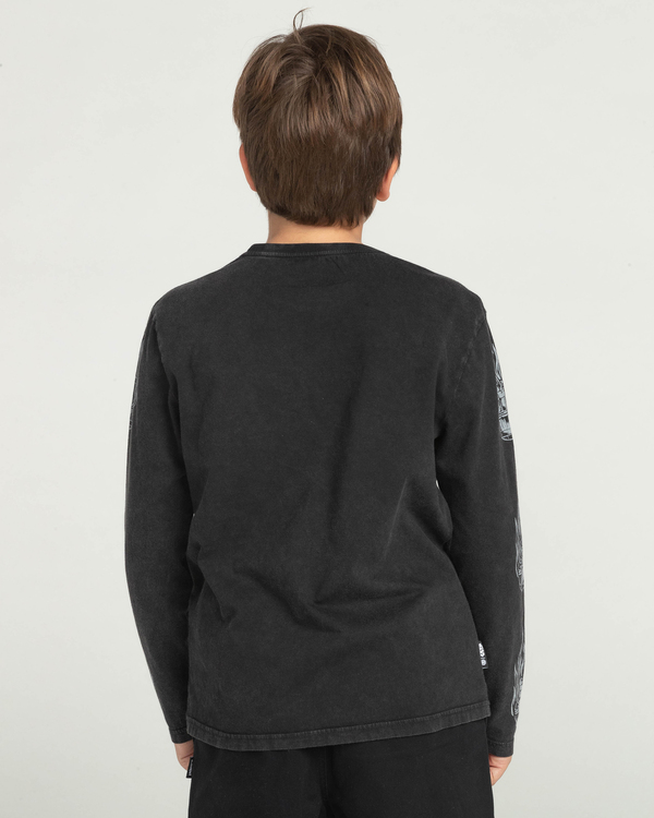 5 STAR WARS&trade; x Element Deathstar - Maglietta a maniche lunghe in materiale biologico da Bambini Black F2LSB7ELF2 Element