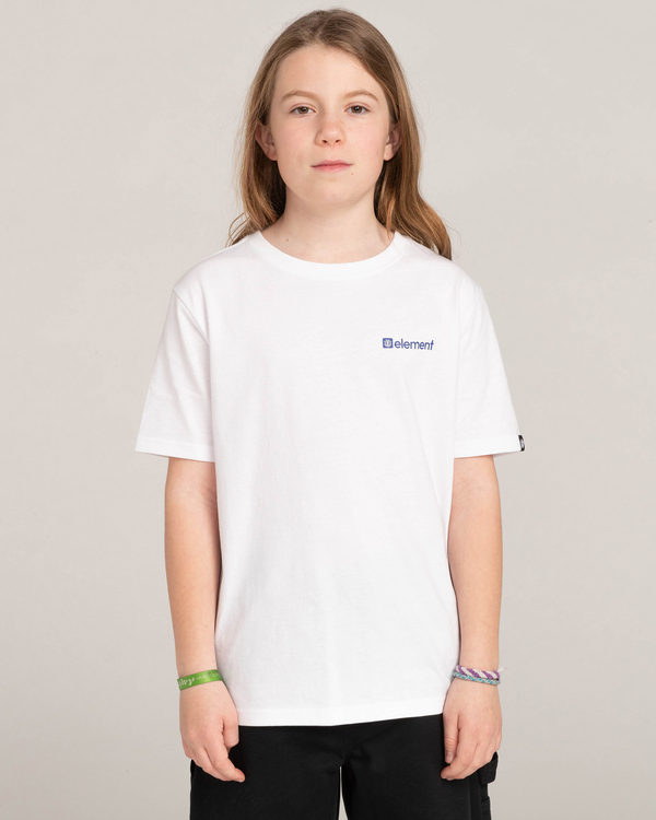 2 Joint 2.0 - Bio-T-Shirt für Jungen Weiss F2SSD6ELF2 Element